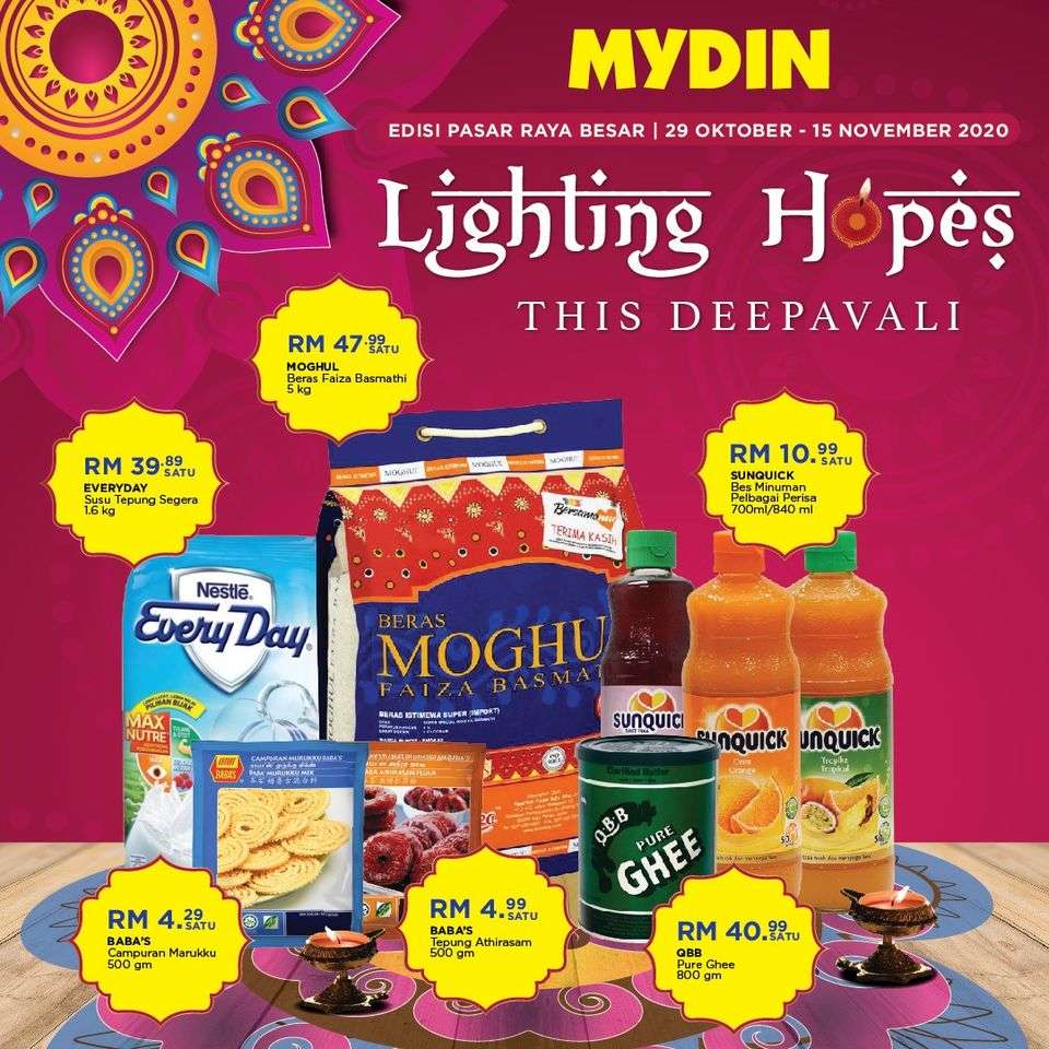 Mydin Catalogue(29 October - 15 November 2020)