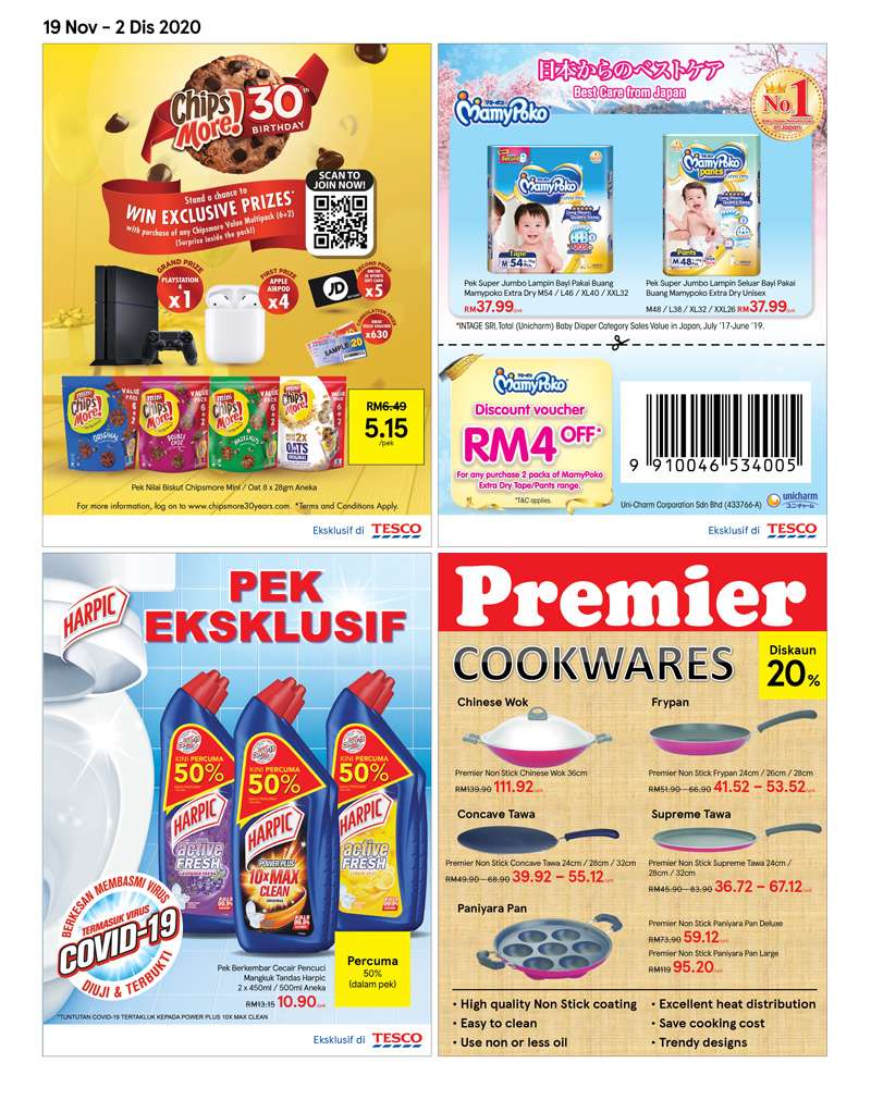 Tesco Malaysia Weekly Catalogue (19 November - 2 December 2020)