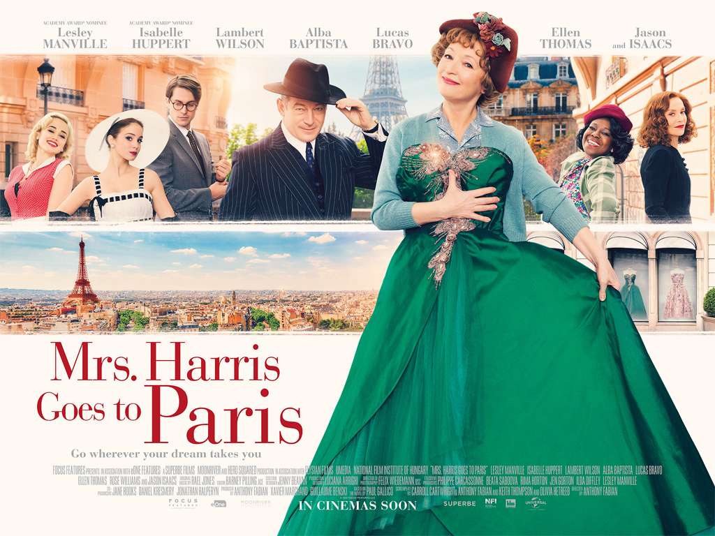 Η Κυρία Χάρις Πάει στο Παρίσι (Mrs. Harris Goes to Paris) Quad Poster