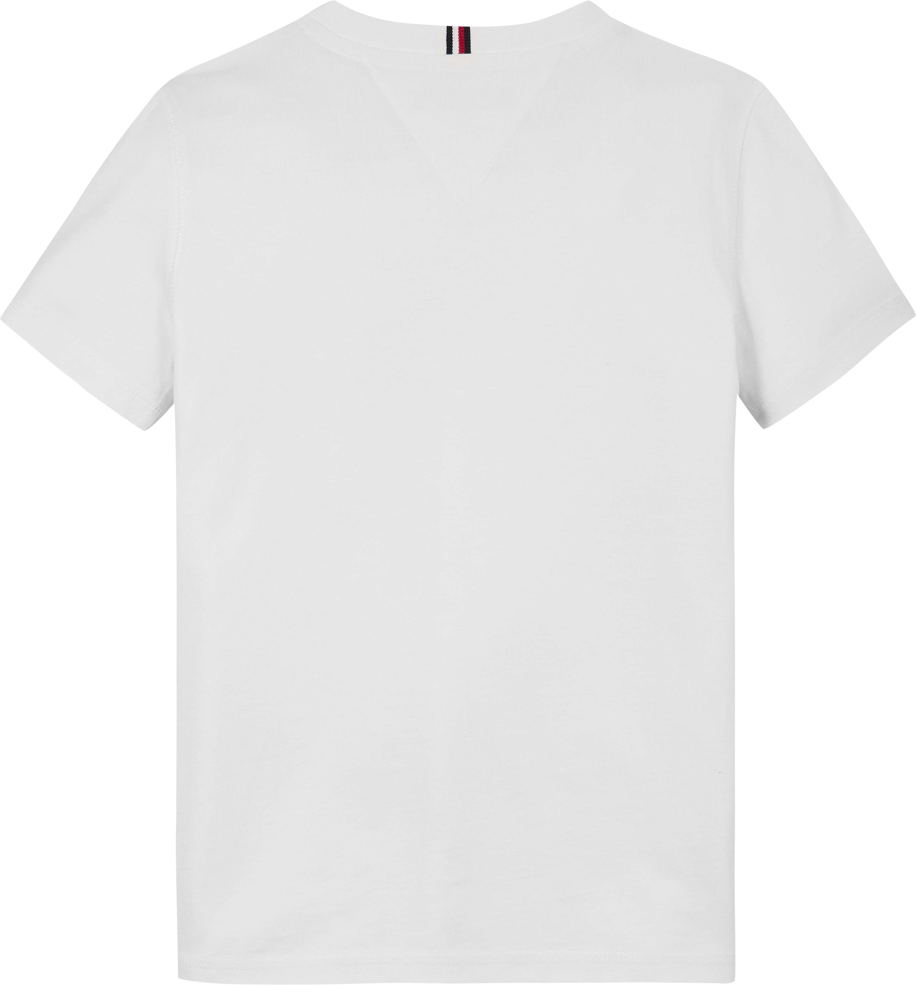 Tommy Hilfiger MONOTYPE STRIPED REG, YBR Beyaz Erkek Çocuk T-Shirt & Polo