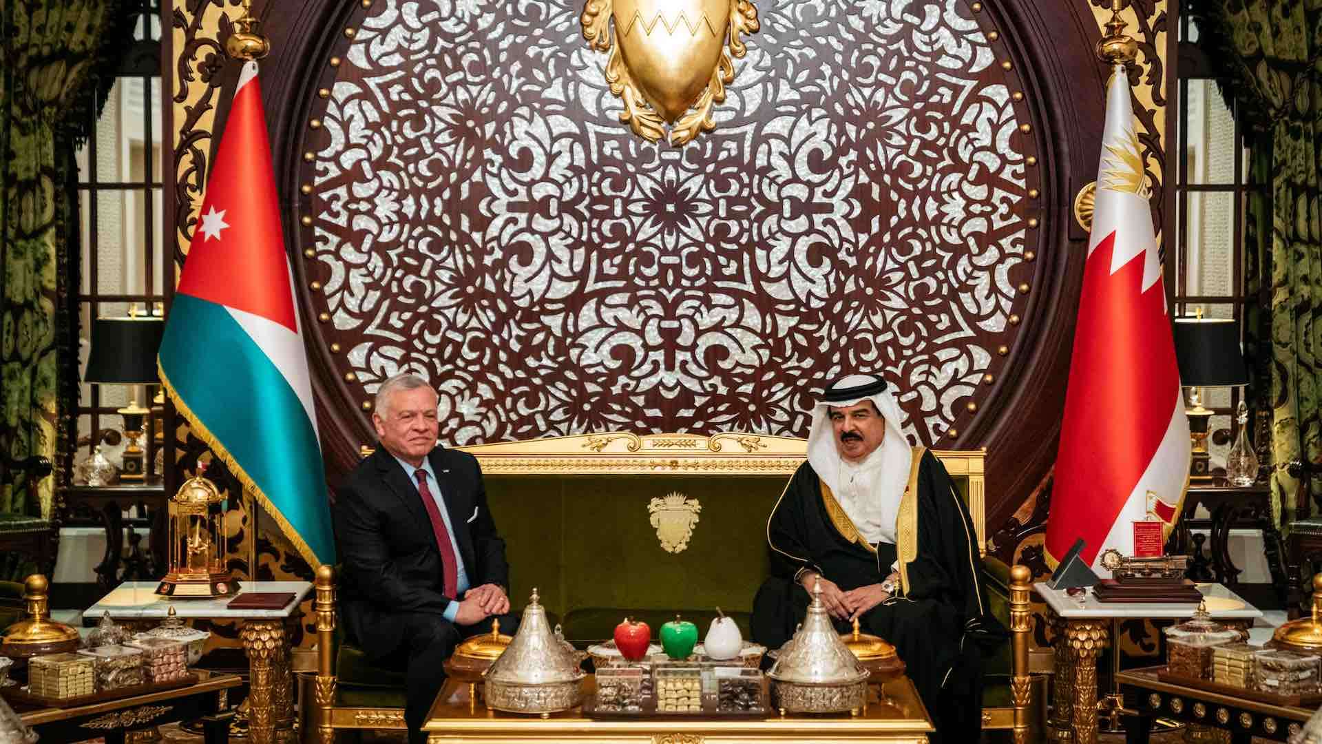 Jordan and Bahrain Kings hold bilateral meeting