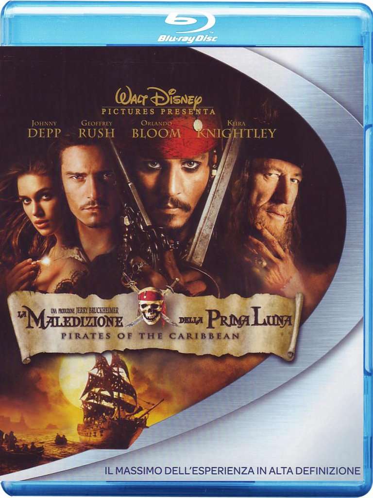 Pirati dei Caraibi - La Maledizione Della Prima Luna (2003) HD BDRip 720p DTS Ac3 ITA Ac3 ENG Subs x264
