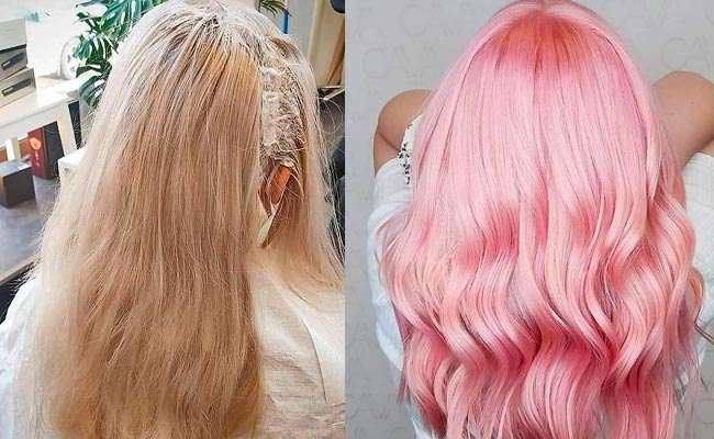 Bubble Gum Pink Hair Dye