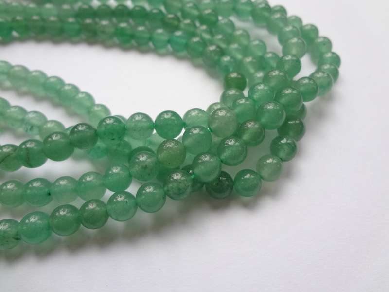 Green Aventurine 6 mm green beads round jewel beads gem 1 strand