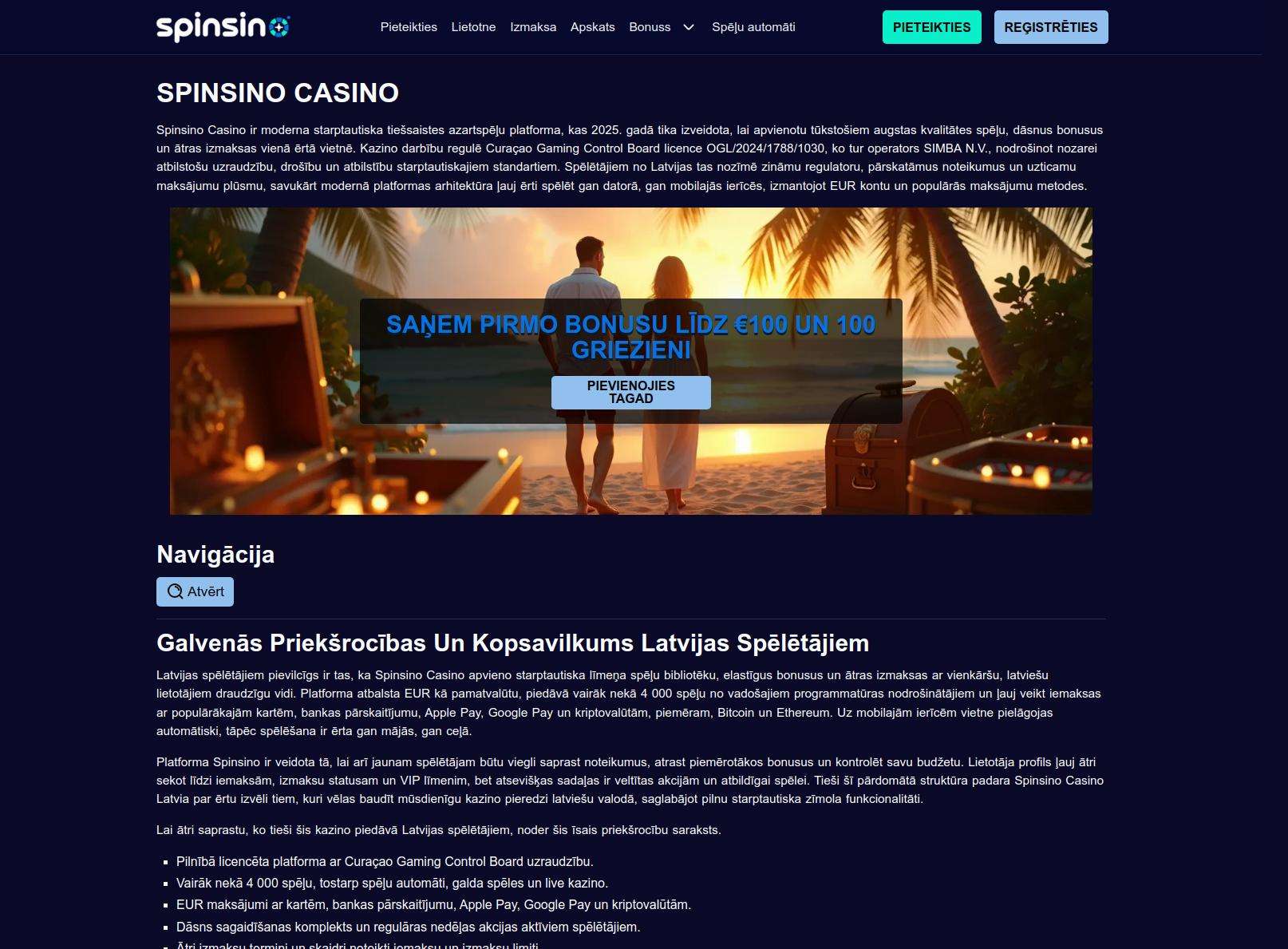 Spinsino Izmaksa: Cik Ilgi Aizņem Un Kā Pārbaudīt Statusu