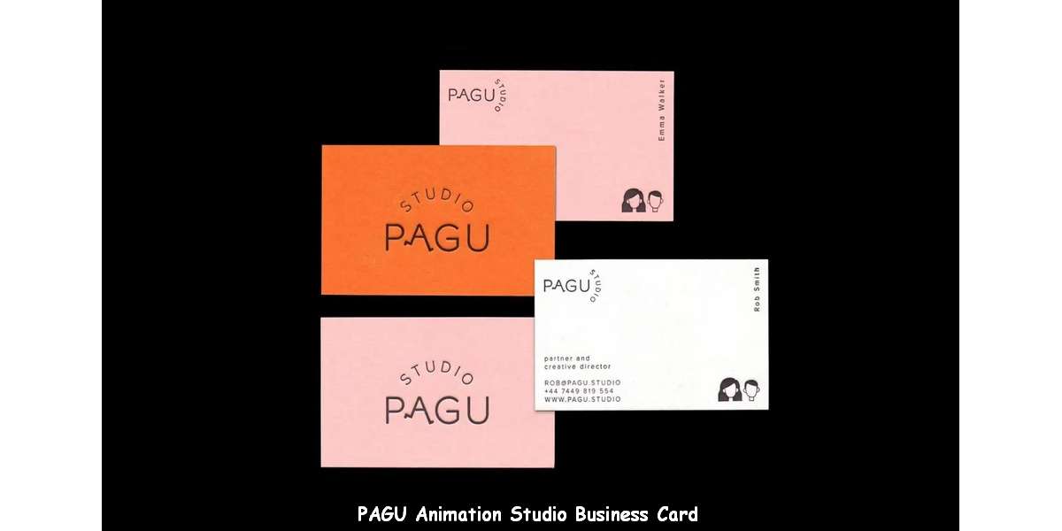 PAGU Animation Studio Business Card