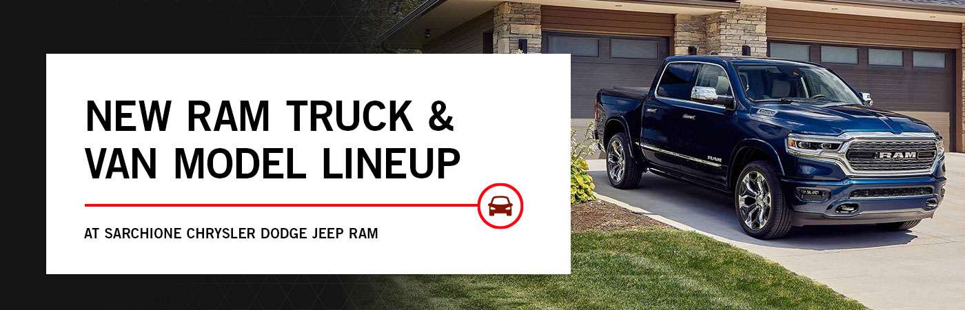 New Ram Truck and Van Model Lineup