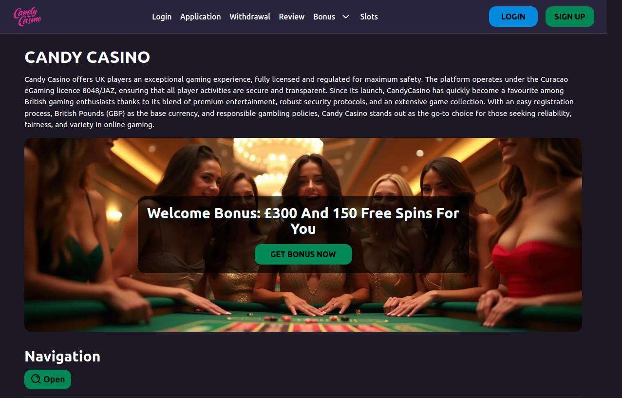 A Deep Dive into the Selection of Games Offered at Candy Casino