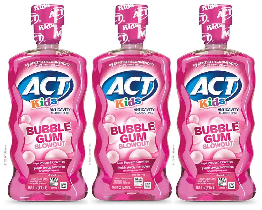 Act Bubble Gum Mouthwash