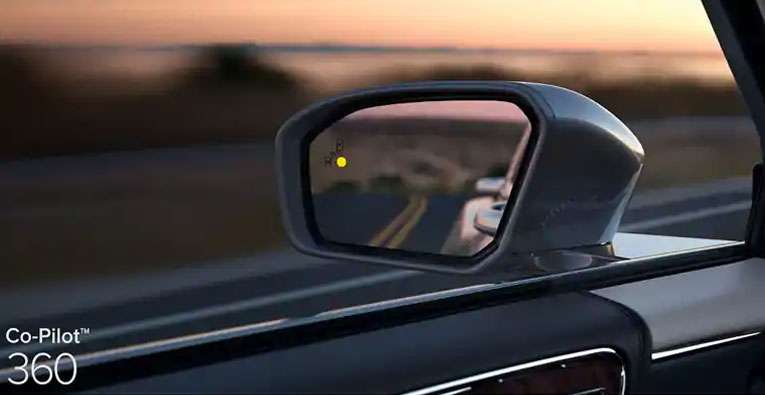 Lincoln Blind Spot Detection Mirror