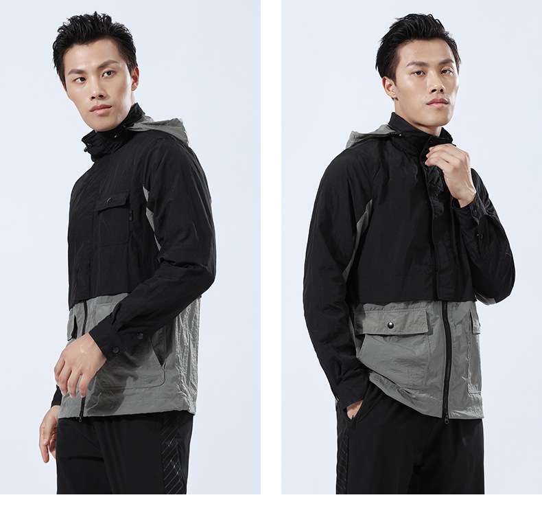 Spring and Autumn Outdoor Windproof Waterproof Jacket Men's Jacket Added Logo Outdoor Team Clothes Overalls Workwear