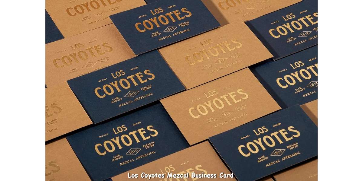 Los Coyotes Mezcal Business Card
