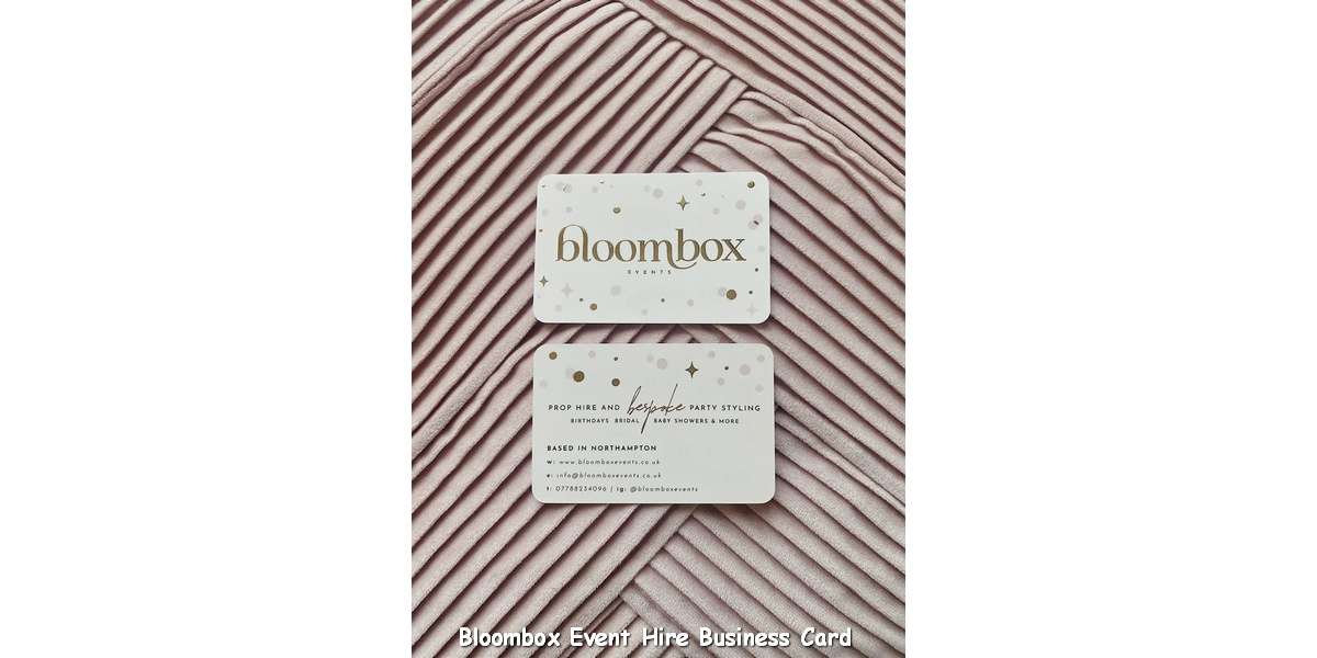 Bloombox Event Hire Business Card