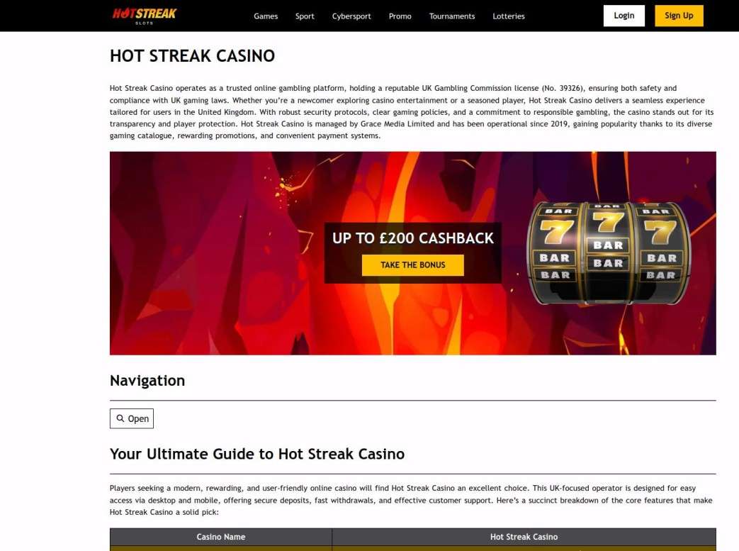 Hot Streak Casino Welcome Bonus In United Kingdom: Wagering Requirements And Bonus Terms Explained
