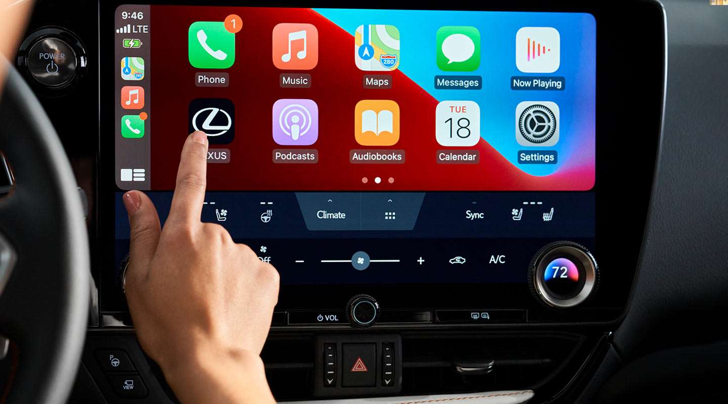Lexus NX Touchscreen Display