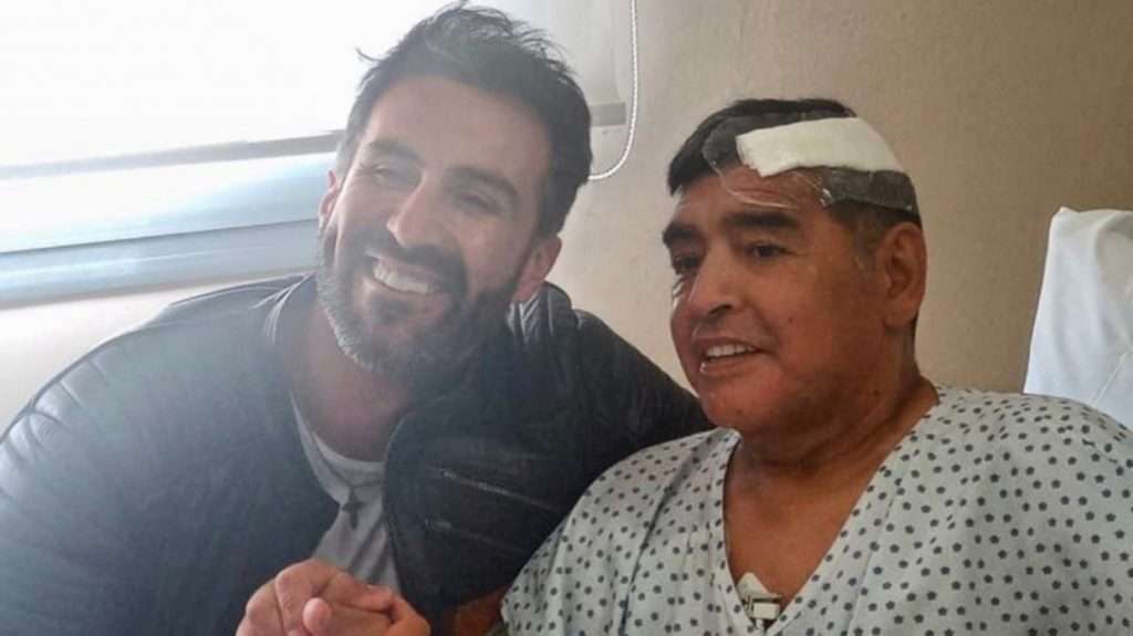 Maradona y Luque, su médico