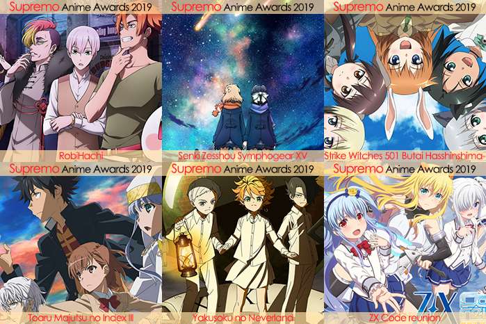 Eliminatorias Nominados a Mejor Anime de Ciencia Ficción 2019
