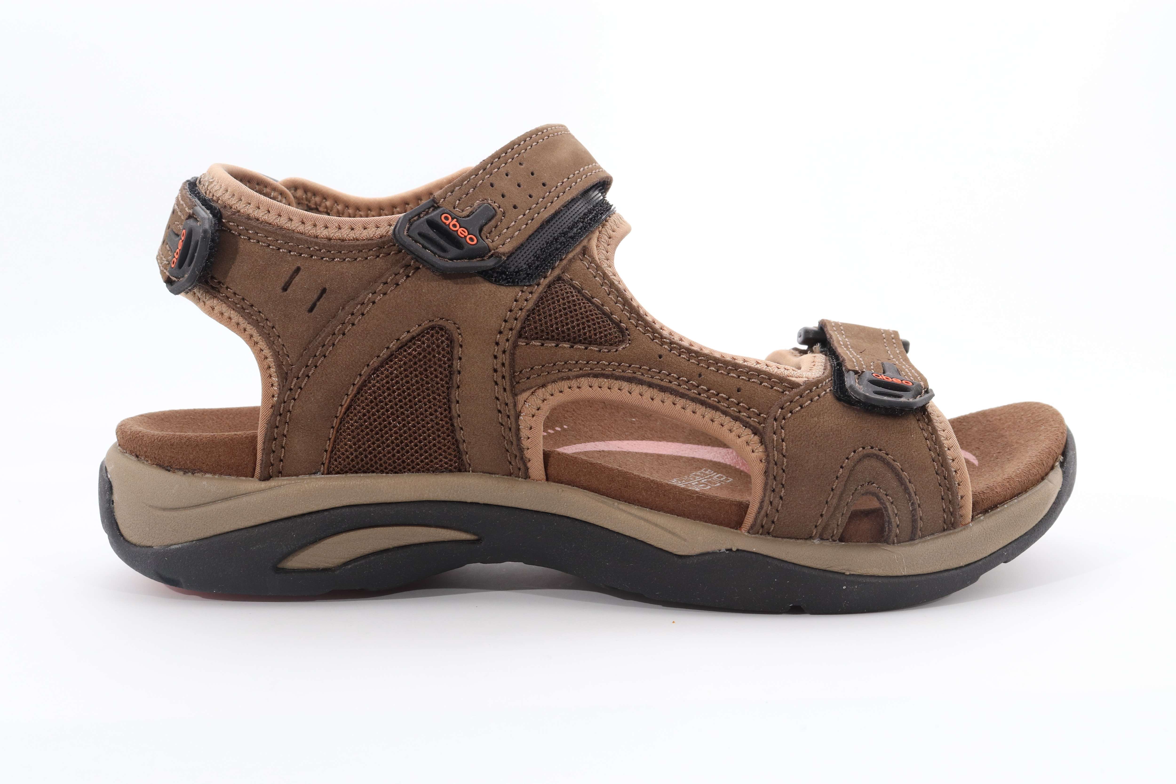Abeo Huntington Sandals Brown Women's Size US 11 Neutral Footbed ( EPB ...