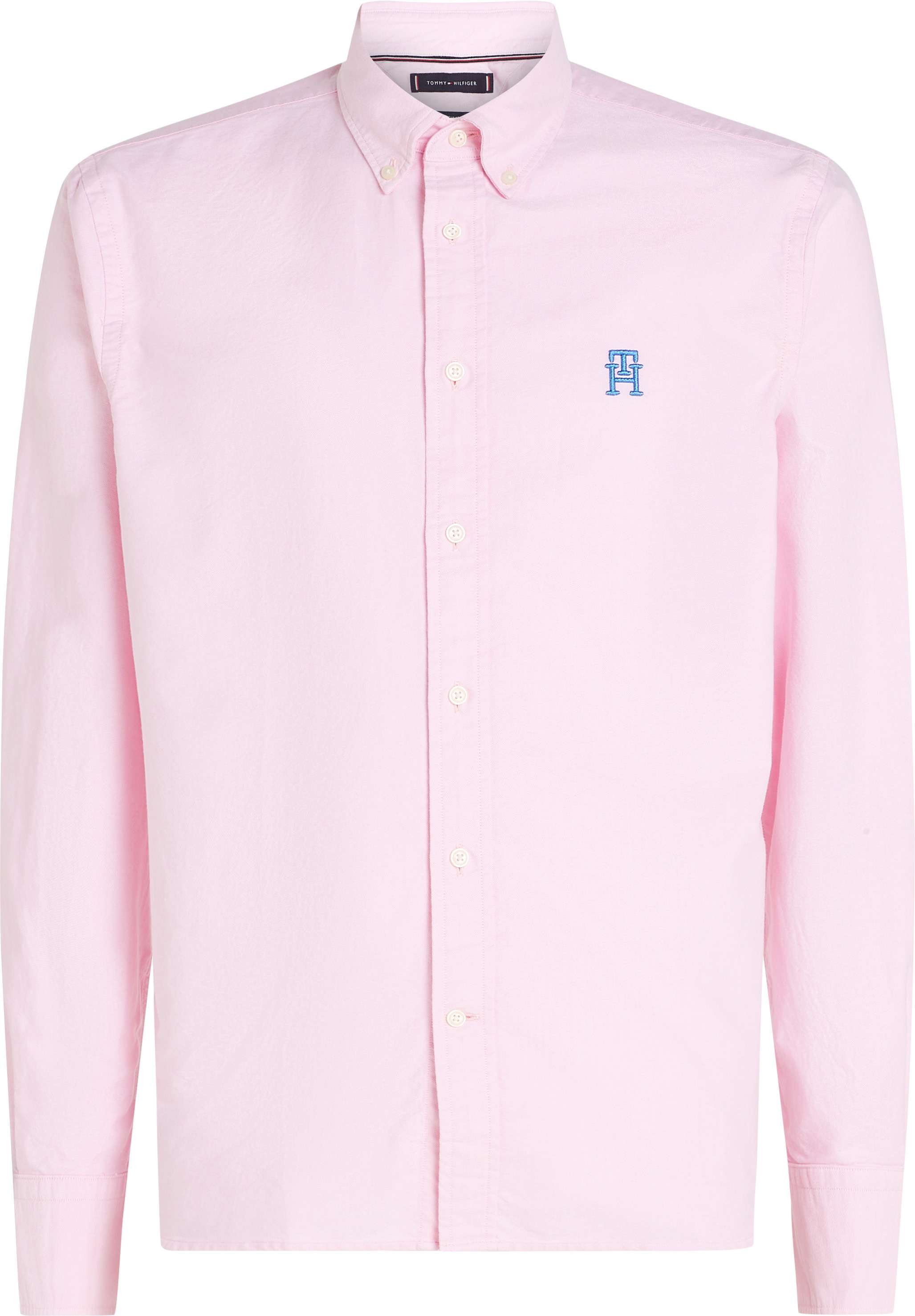 Tommy Hilfiger HERITAGE OXFORD IMD, TOR Pembe Erkek Gömlek