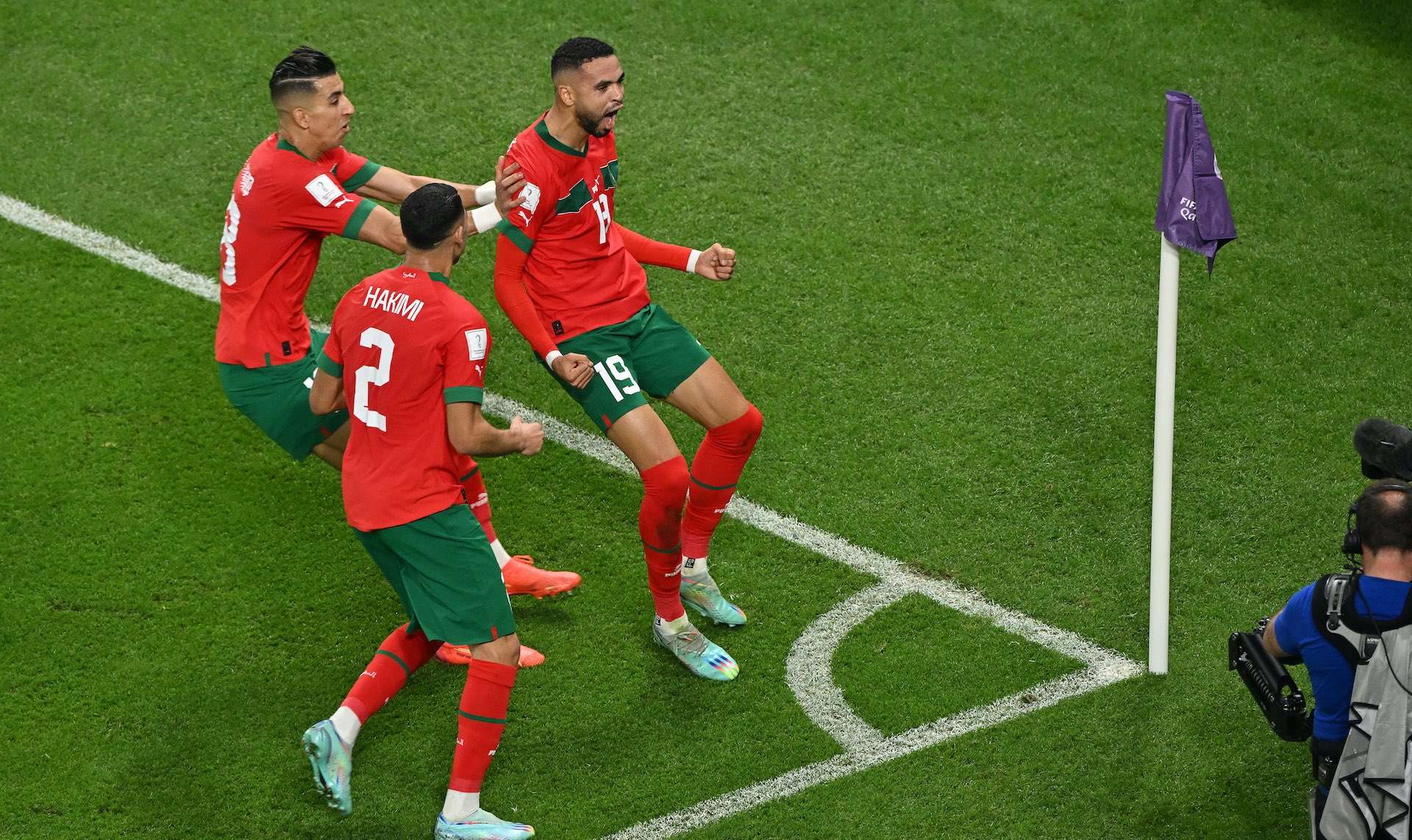 Morocco advances to the semi-final after beating Portugal 1-0