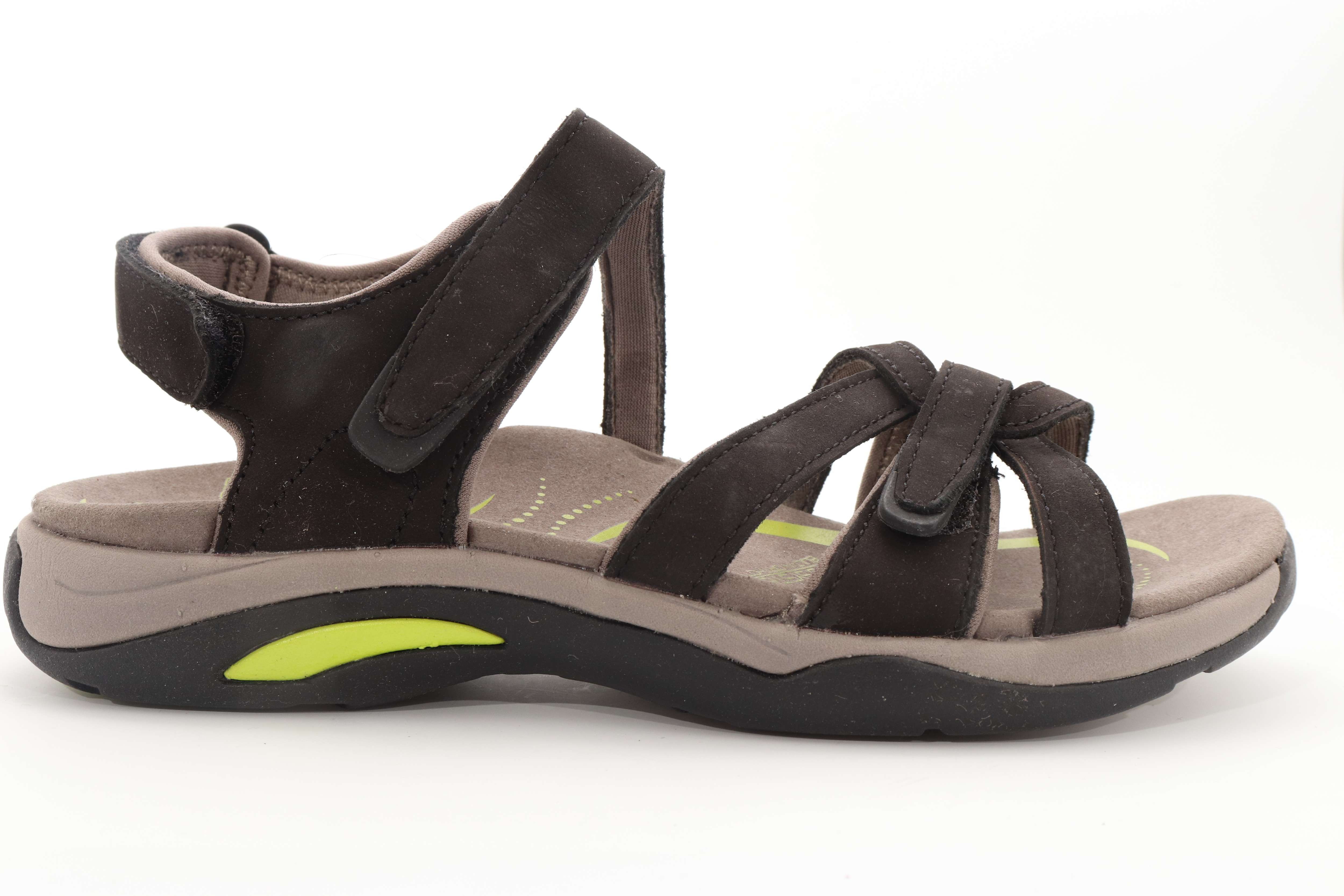 abeo black sandals