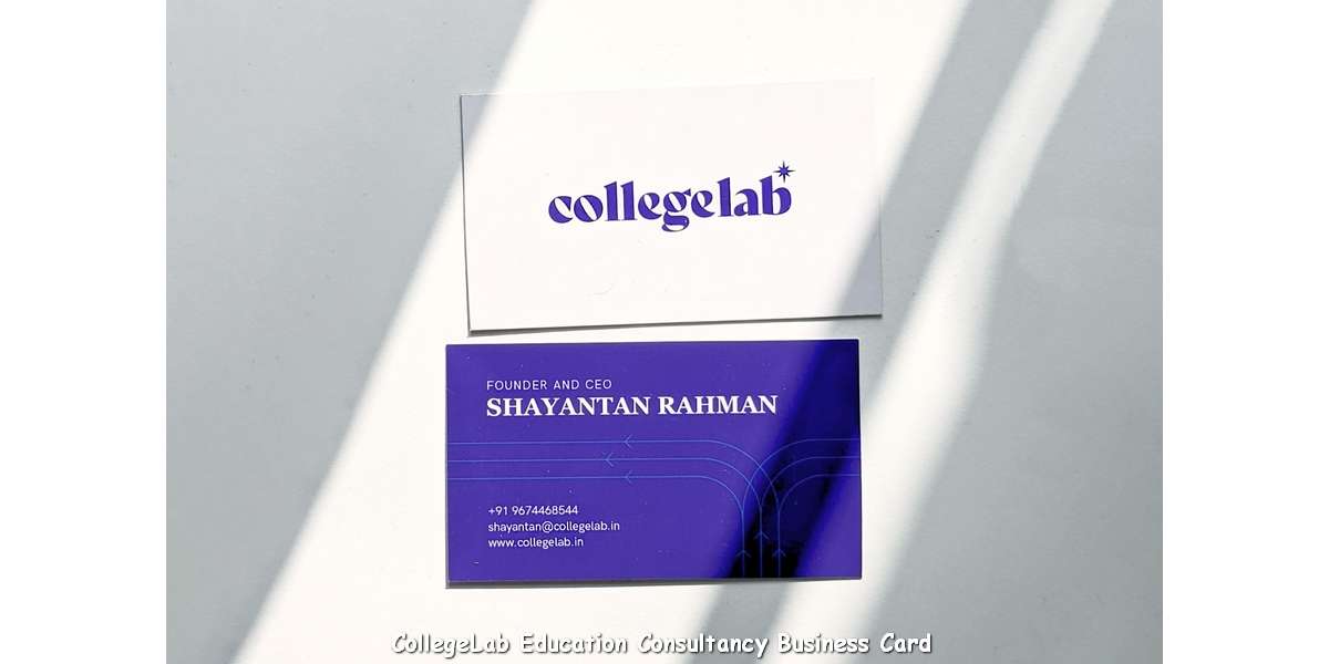 CollegeLab Education Consultancy Business Card