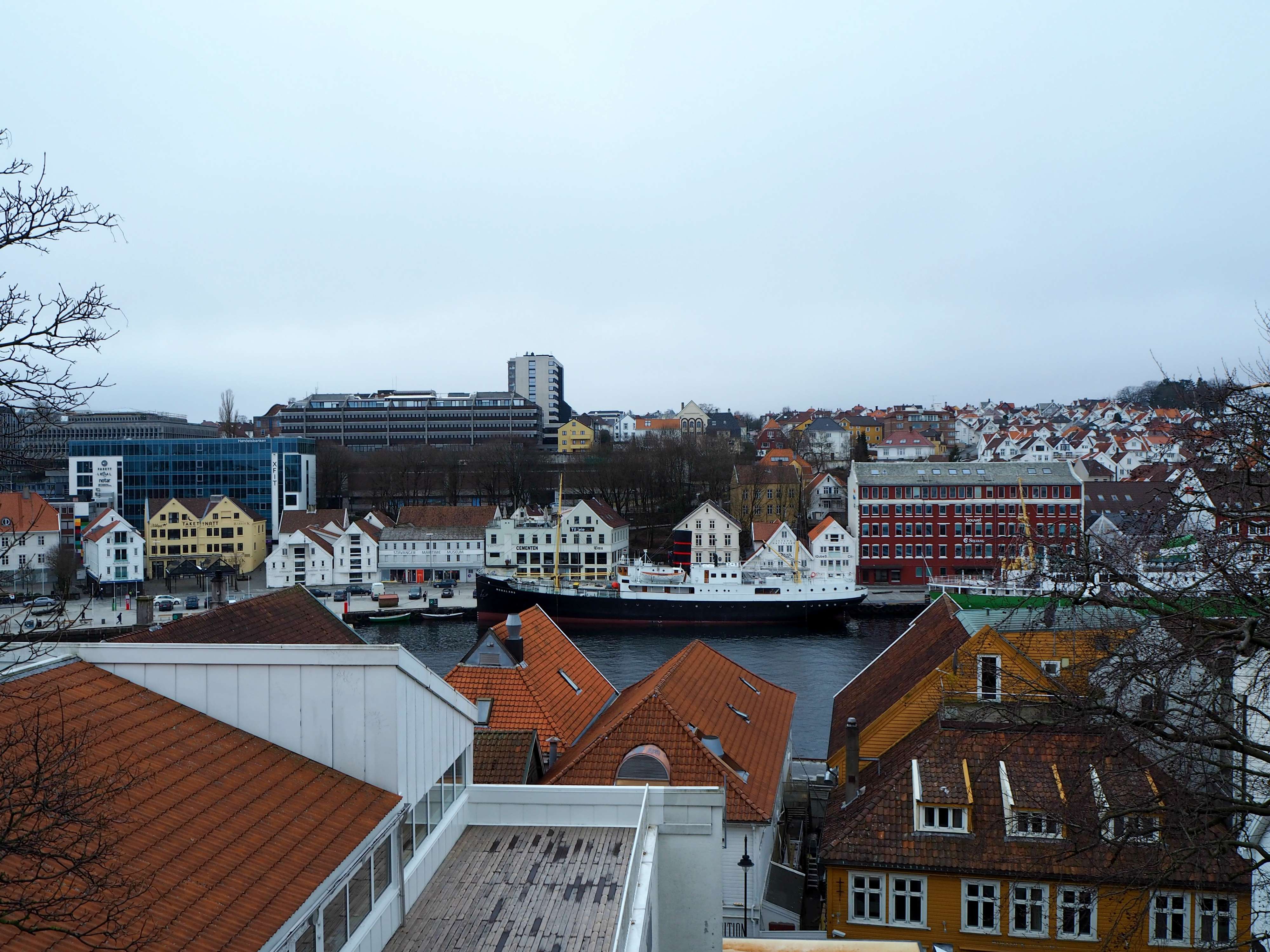 View of Stavanger from Valbergtårnet (Valberg tower)