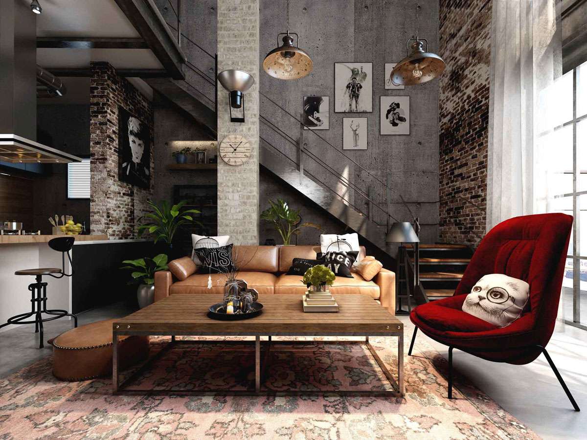 Industrial Style Home Decor
