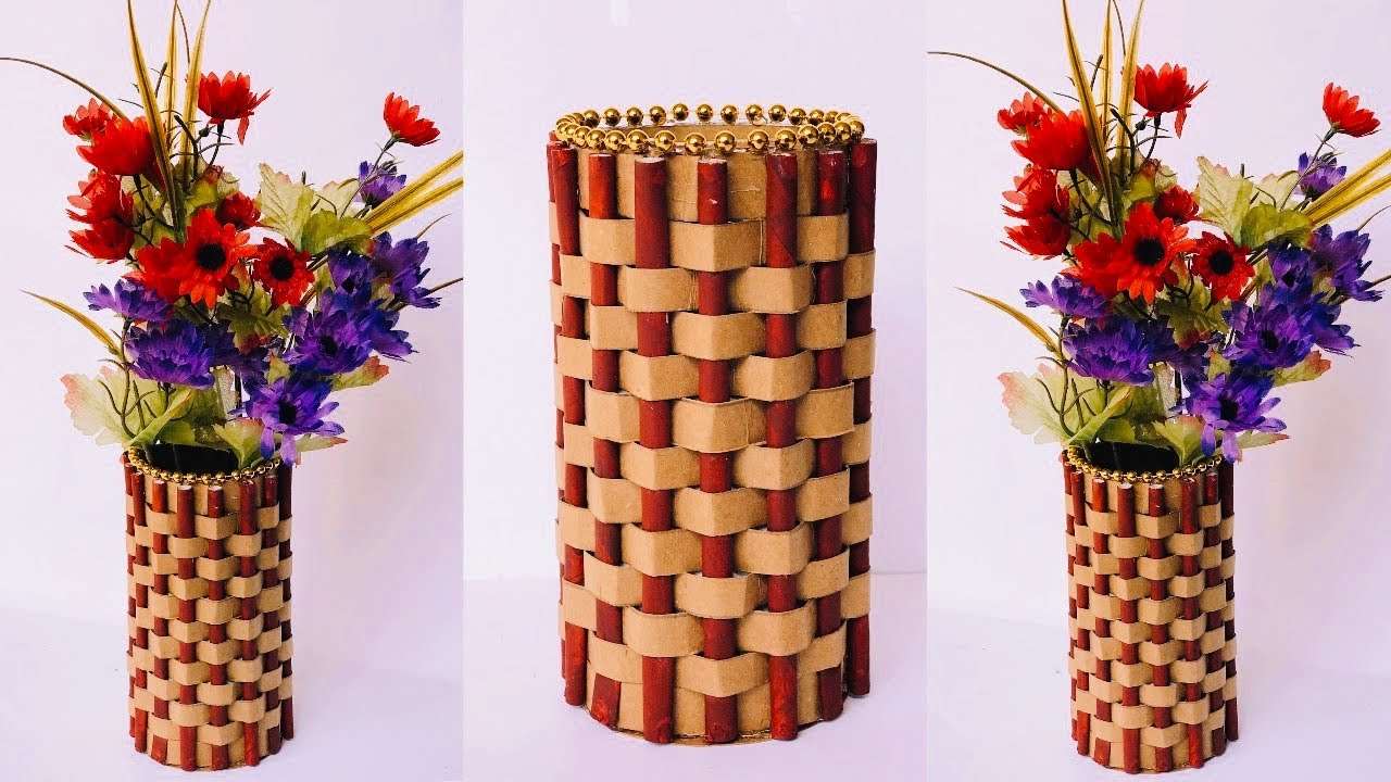 How To Making Flower Vase