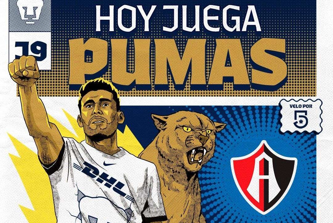 Pumas UNAM vs Atlas