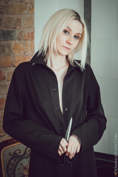Ingrid - White Swedish Teen On Stocking Fetish 2