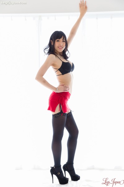 Natsuki Yokoyama - Red Skirt And Stockings 2