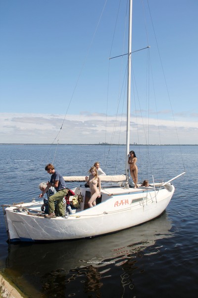 Margarita S, Abbey, Zeya, Eva 2 - Set 1 - The Boat Trip 1