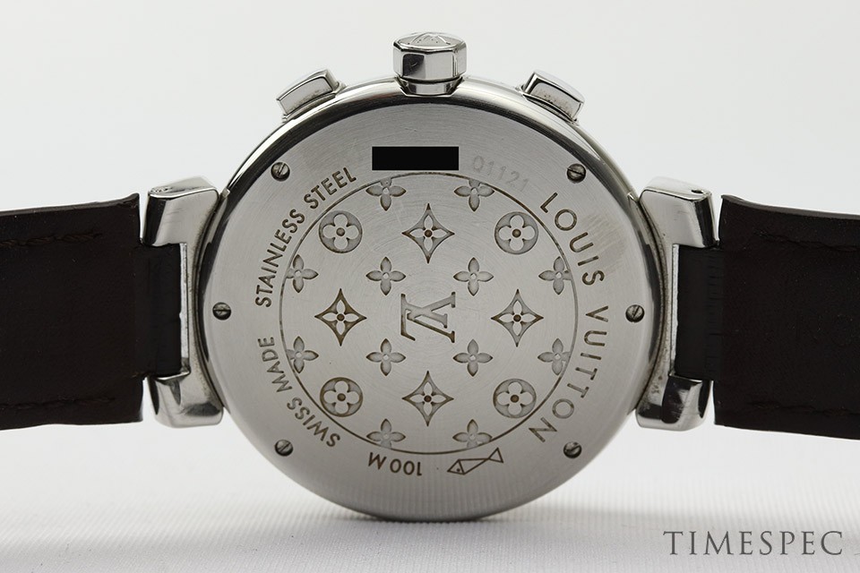 Louis Vuitton Q1120 Stainless Steel Mens Watch