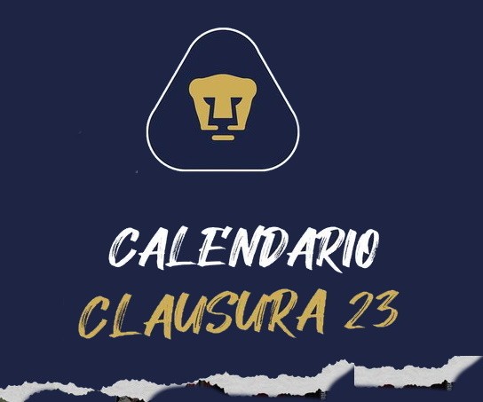 Calendario de Pumas para el Torneo Clausura 2023
