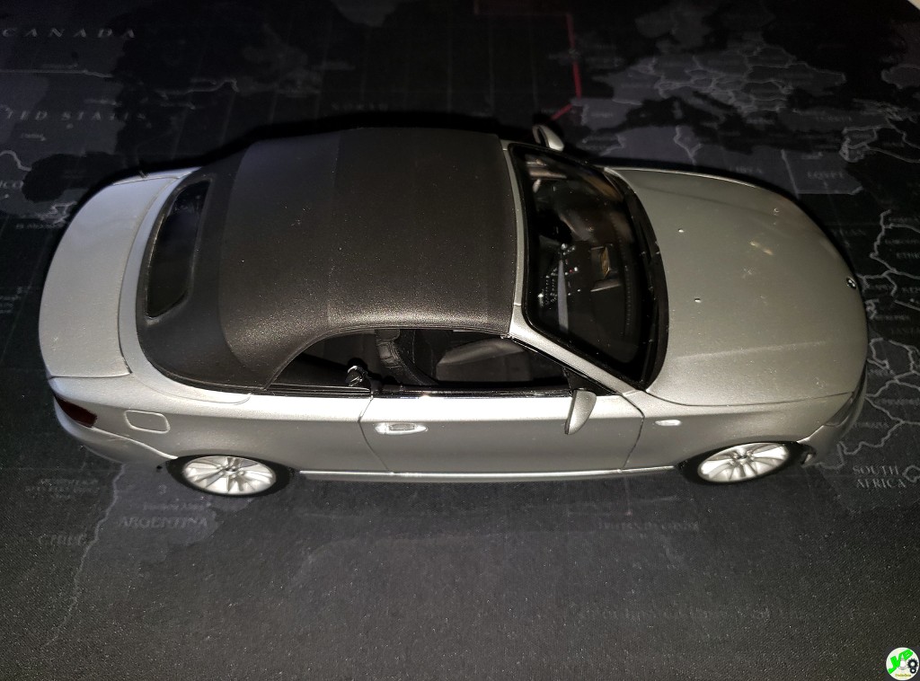 1/18 OttoMobile Tuning BMW M3 E46 Grey Modified Rims BBS RS 19, e46 