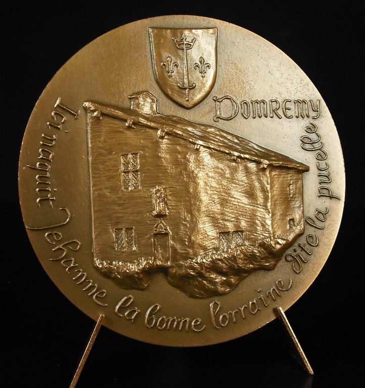 Medal Record Natal Of Joan Of Arc Domremy La Maid Sc Lovy