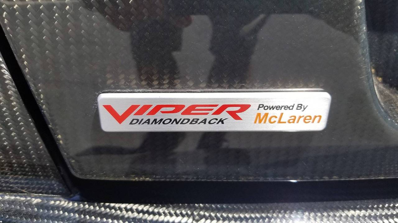 2006 Dodge Viper SRT/10 ASC Diamondback Coupé Powered by McLaren