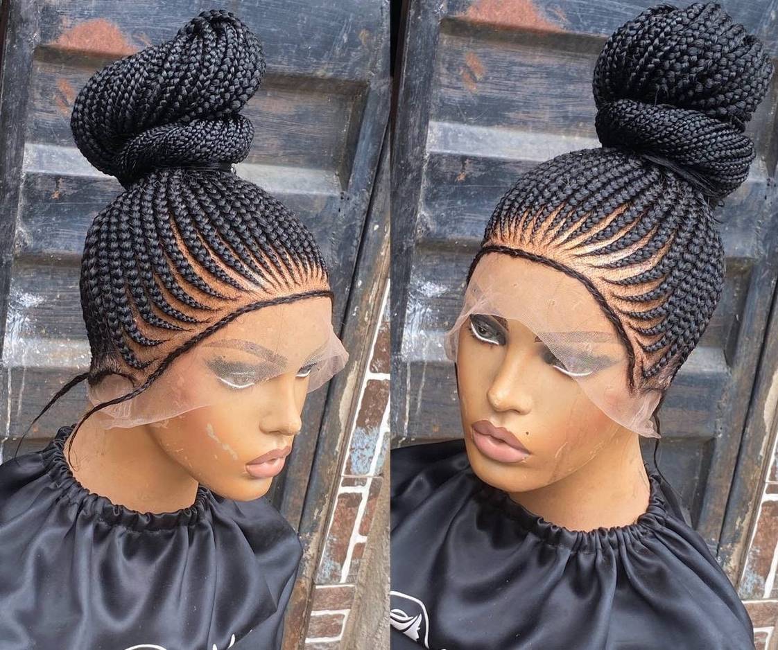 How To Make Braid Wig With Frontal