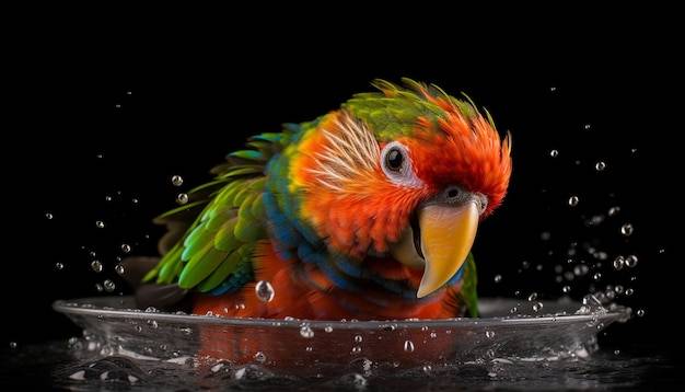 Can A Parrot Swim
