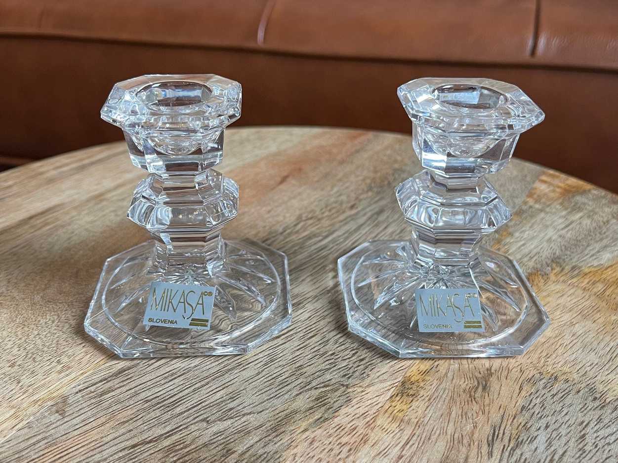 Mikasa Home Accents Candle Holders