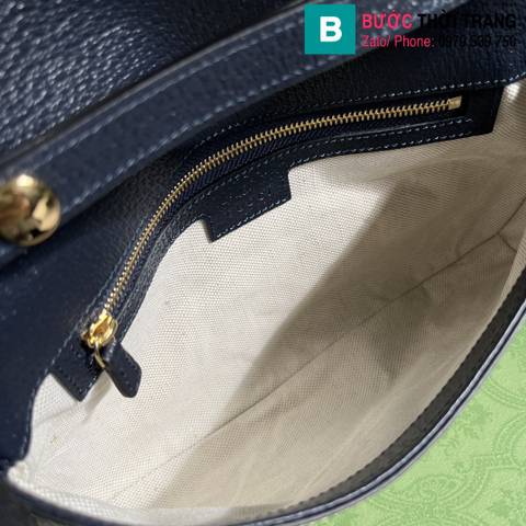 Túi xách Gucci Blondie shoulder bag siêu cấp canvas màu đen size 28cm