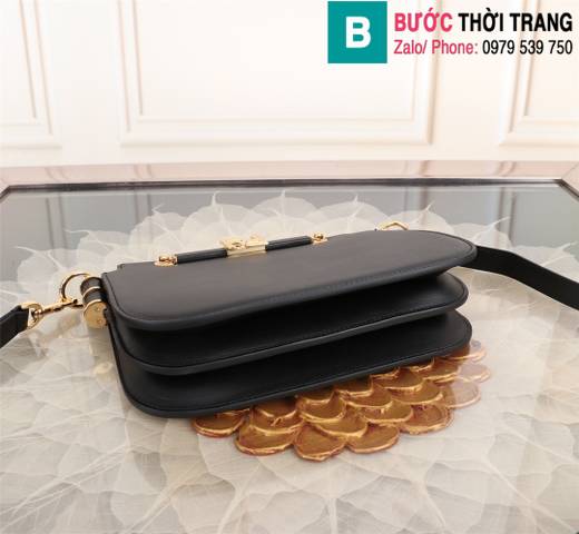 Túi xách Fendi Touch siêu cấp da bê màu đen size 26.5cm