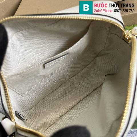 Túi xách Gucci Blondie small shoulder bag siêu cấp da bê màu trắng size 21cm