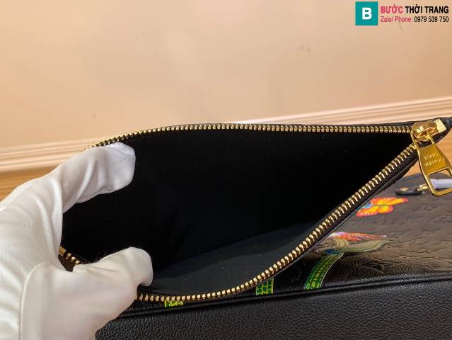 Túi xách Louis Vuitton YK Neverfull siêu cấp da bê màu đen size 31cm