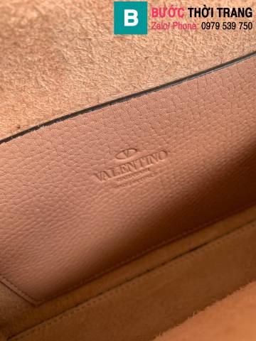 Túi xách Valentino siêu cấp da bò màu nude size 22.5cm