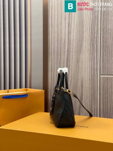  Túi xách Louis Vuitton Trianon PM siêu cấp da monogram màu đen size 28cm 