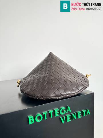 Túi xách Bottega Veneta siêu cấp da bê màu nâu size 29cm 