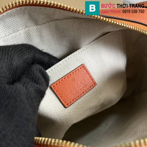 Túi xách Gucci Blondie small shoulder bag siêu cấp da bê màu cam size 21cm