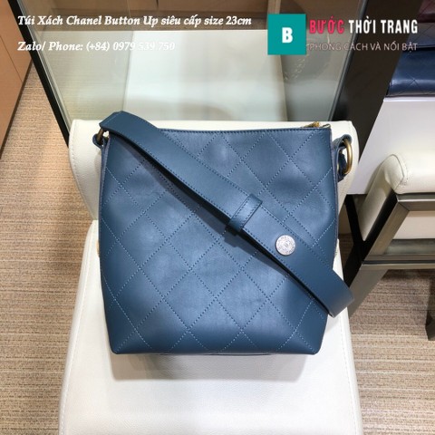 Túi xách Chanel Button Up siêu cấp size 23cm - A057573
